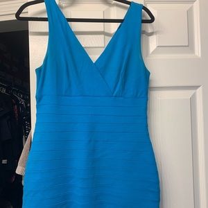 Express Aqua dress